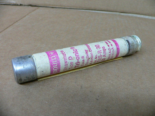 Gould Shawmut Trs-R-30 Trsr30 Fuse Time Delay 30Amp 600V Gould Shawmut Trs-R-30 Trsr30 Fuse Time Delay 30Amp 600V