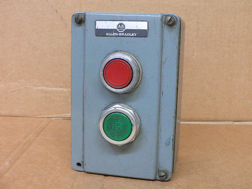 Allen Bradley 800T-2Tz 2-Hole Surface Mount Die Cast Pushbutton Enclosure Allen Bradley 800T-2Tz 2-Hole Surface Mount Die Cast Pushbutton Enclosure