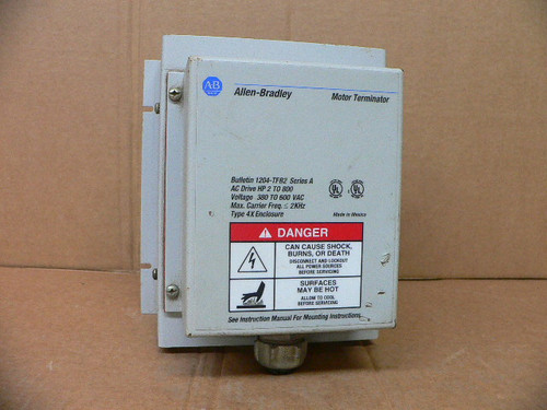 Allen Bradley 1204-Tfb2 Series A Motor Terminator 300-600Vac Hp 2 To 800 Allen Bradley 1204-Tfb2 Series A Motor Terminator 300-600Vac Hp 2 To 800