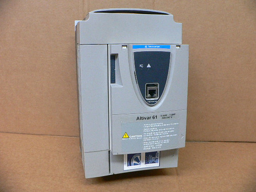 Telemecanique Atv61hu55m3 Altivar 61 Ac Drive 5.5Kw 7.5Hp 200/240Vac Telemecanique Atv61hu55m3 Altivar 61 Ac Drive 5.5Kw 7.5Hp 200/240Vac