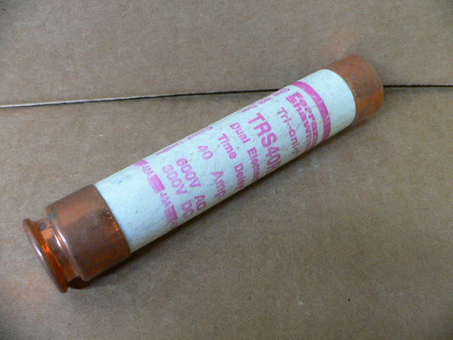 Ferraz Shawmut Trs40r Trionic 40A Dual Element Fuse 600Vac 300Vdc Ferraz Shawmut Trs40r Trionic 40A Dual Element Fuse 600Vac 300Vdc