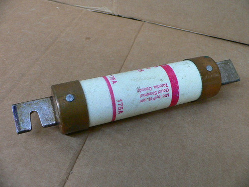 Gould Trsr 175 Tri-Onic Time Delay Fuse 175 Amp, 600 Volts Gould Trsr 175 Tri-Onic Time Delay Fuse 175 Amp, 600 Volts