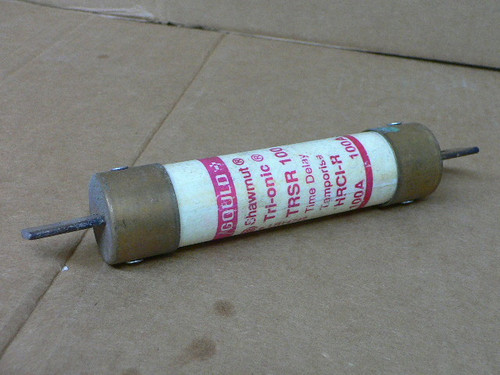 Tri-Onic Trsr 100 100A 600Vac Time Delay Fuse Type D - Fen Industrial