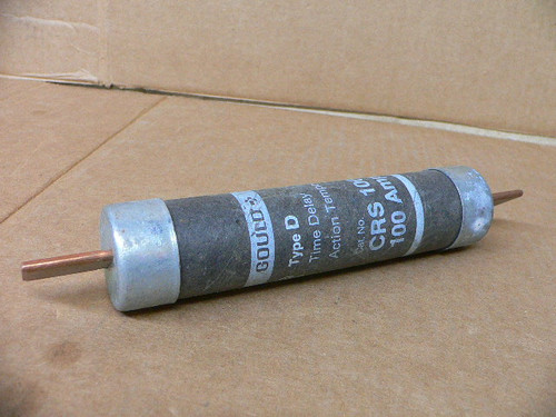 Gould Crs100 100A 600Vac Time Delay Fuse Type D Gould Crs100 100A 600Vac Time Delay Fuse Type D