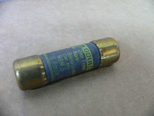 Gould Shawmut Nrn5 Fuse 5A 250V Nrn 5 Gould Shawmut Nrn5 Fuse 5A 250V Nrn 5