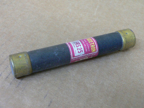 Fuse Buss Fusetron Frs-25 25 Amp Time Delay Dual Element
