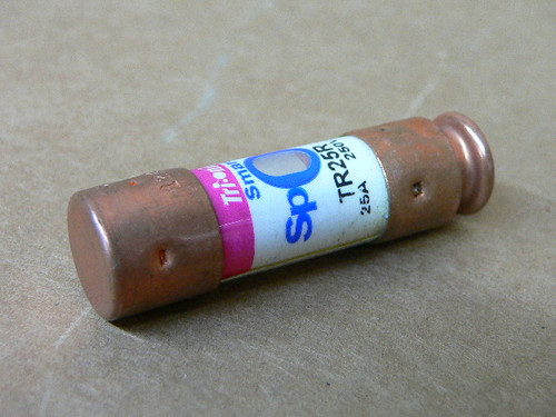 Ferraz Shawmut Tr25r Fuse Tri-Onic Time-Delay 25 Amp 250 Vac Ferraz Shawmut Tr25r Fuse Tri-Onic Time-Delay 25 Amp 250 Vac