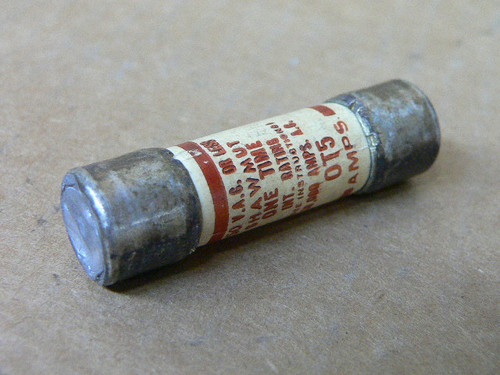 Gould Shawmut 0T5 5 Amp Fuse 250Vac