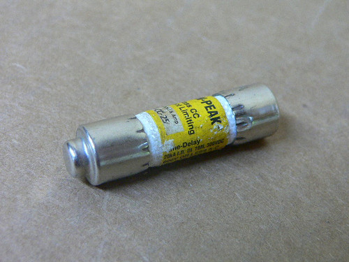 Cooper Bussmann Lp-Cc-25 ( Lpcc-25 ) 25 Amp 600Vac Time Delay Fuse Cooper Bussmann Lp-Cc-25 ( Lpcc-25 ) 25 Amp 600Vac Time Delay Fuse