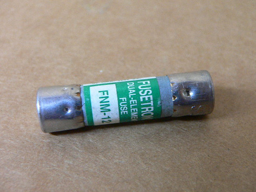 Bussmann Fusetron Fnm-12 Fnm12 Fnm 12A Time Delay Fuse Bussmann Fusetron Fnm-12 Fnm12 Fnm 12A Time Delay Fuse