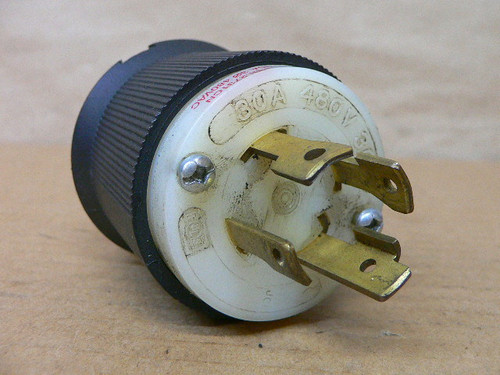 Hubbell Hbl2731cn Male Plug 30A 480Vac