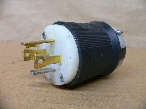 Hubbell Hbl2711s 30A Twist-Lock Plug 3P 4W 125/250Vac