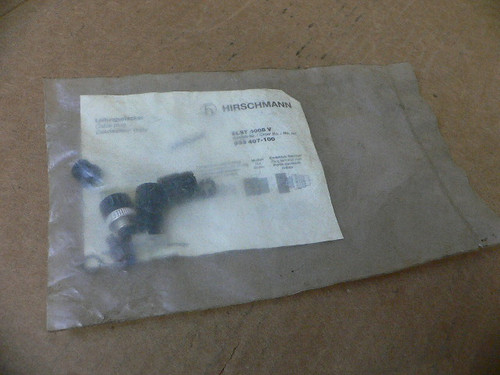 Hirschmann 933 407-100, Miniquick M8 Cable Connector, Elst 4008 V Hirschmann 933 407-100, Miniquick M8 Cable Connector, Elst 4008 V