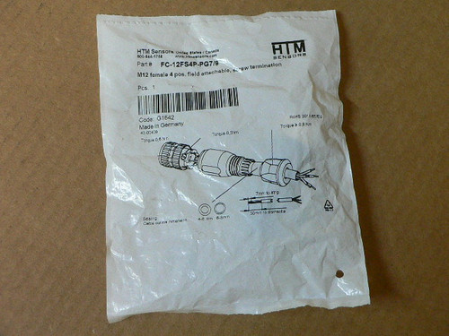 Htm Electronics Fc-12Fs4p-Pg7/9 Field Connector