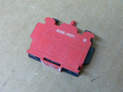 Allen Bradley 800E-4X01 Contact Block Allen Bradley 800E-4X01 Contact Block