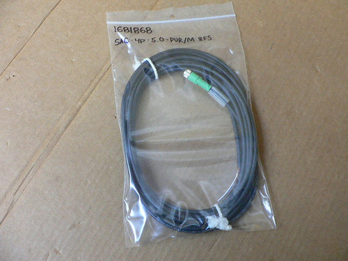 Phoenix Contact Sac-4P- 5.0-Pur/M 8Fs, 1681868 Sensor/Actuator Cable Phoenix Contact Sac-4P- 5.0-Pur/M 8Fs, 1681868 Sensor/Actuator Cable