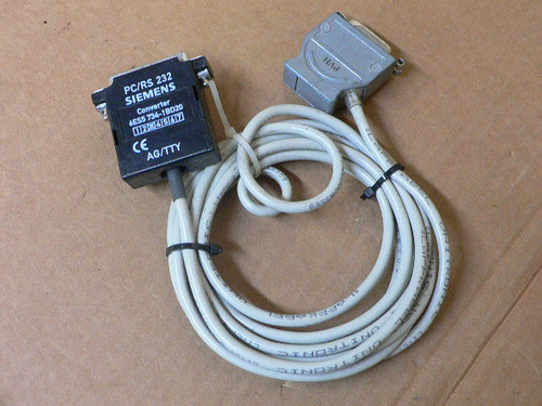 Siemens 6Es5 734-1Bd20 Pc/Rs 232 Converter Cable