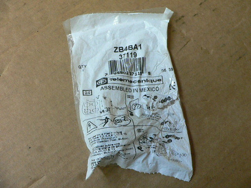 Telemecanique White Push Button Zb4ba1 Telemecanique White Push Button Zb4ba1