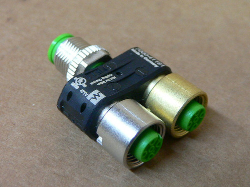 Murr 7000-41191-0000000 T-Coupler Slimline M12-Male 5P 2X M12-Female 5P Murr 7000-41191-0000000 T-Coupler Slimline M12-Male 5P 2X M12-Female 5P