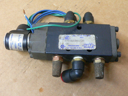 Isi Fluid Power Inc. 375-02-001-37 Solenoid Valve Isi Fluid Power Inc. 375-02-001-37 Solenoid Valve