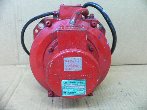 Yaskawa Electric Servo Motor 3.5A 2000Rpm Usapem-07Yr21