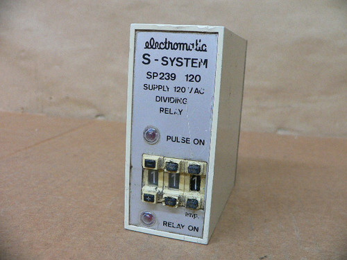 Carlo Gavazzi Electromatic Sp239-120 Dividing Relay