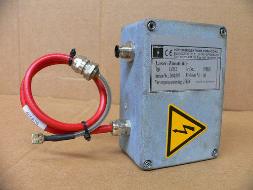 Hüttinger Elektronik Lzh 2 Laser-Zündhilfe 970543 25Vdc Hüttinger Elektronik Lzh 2 Laser-Zündhilfe 970543 25Vdc