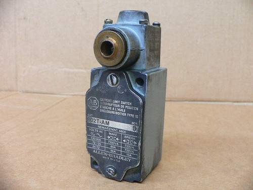 Allen-Bradley 802T-Am Oiltight Limit Switch Used Allen-Bradley 802T-Am Oiltight Limit Switch Used