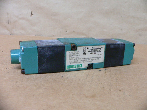 Numatics 081Ss400k000030 Solenoid Valve