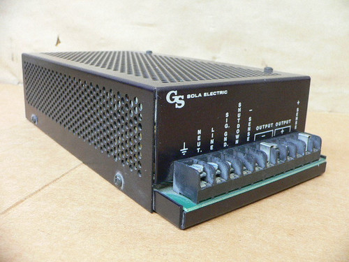 Sola 86-24-262 24 Vdc Power Supply Used