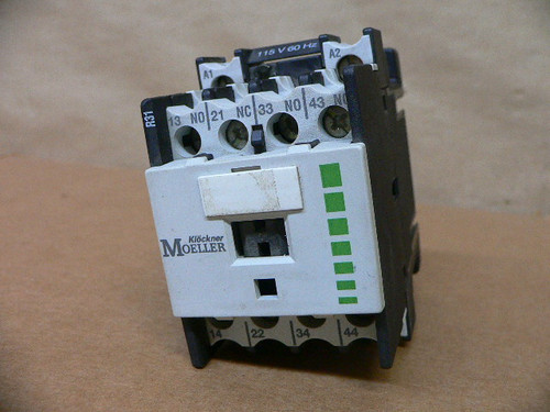 Klockner Moeller Dil R 31 Contactor 115V 60Hz