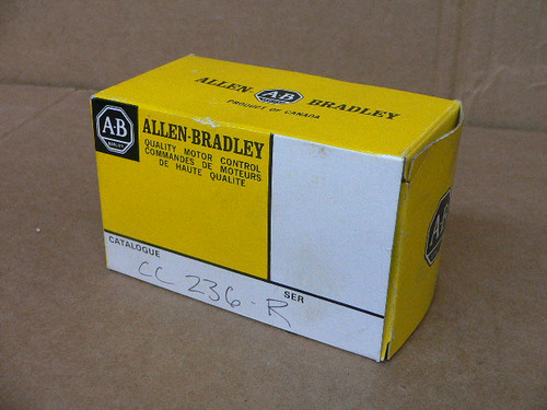 Allen Bradley Cc-236-R Coil 115/120 Vac 50/60Hz Allen Bradley Cc-236-R Coil 115/120 Vac 50/60Hz