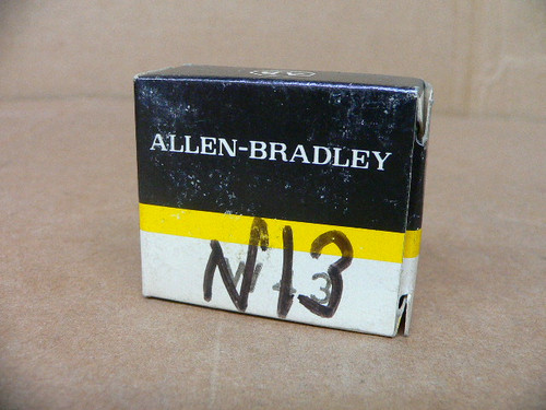 Allen Bradley N13 N Series Type N Overload Relay Nib Allen Bradley N13 N Series Type N Overload Relay Nib