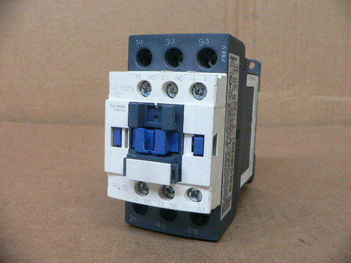 Telemecanique Schneider Electric Lc1d25bd Contactor 24V Telemecanique Schneider Electric Lc1d25bd Contactor 24V