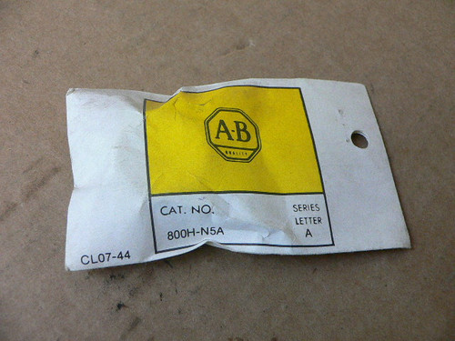 Allen Bradley 800H-N5a Red Push Button (Nib) Allen Bradley 800H-N5a Red Push Button (Nib)