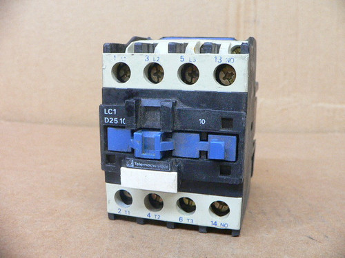 Telemecanique Lc1 D2510 Contactor 120V Telemecanique Lc1 D2510 Contactor 120V