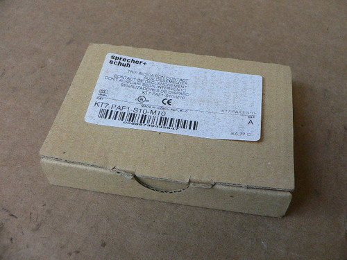 Sprecher & Schuh Kt7-Paf1-S10/M10 Trip Indication Contact, Side Mount Sprecher & Schuh Kt7-Paf1-S10/M10 Trip Indication Contact, Side Mount