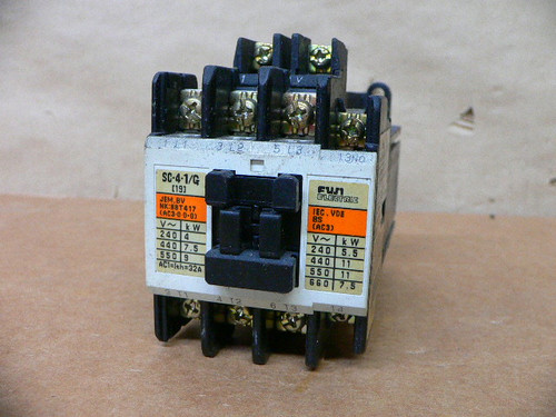 Fuji Electric Sc-4-1/G Contactor Fuji Electric Sc-4-1/G Contactor