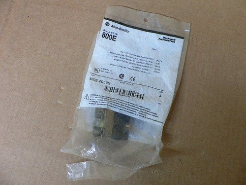 Allen Bradley 800E-2Dl5g Series A Push Button Full Volt Module Allen Bradley 800E-2Dl5g Series A Push Button Full Volt Module