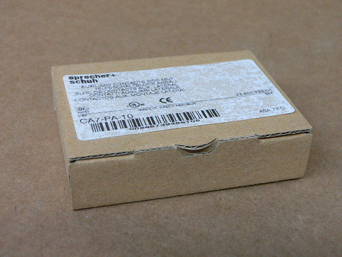 Sprecher & Schuh Ca7-Pa-10 Contact Block New Sprecher & Schuh Ca7-Pa-10 Contact Block New