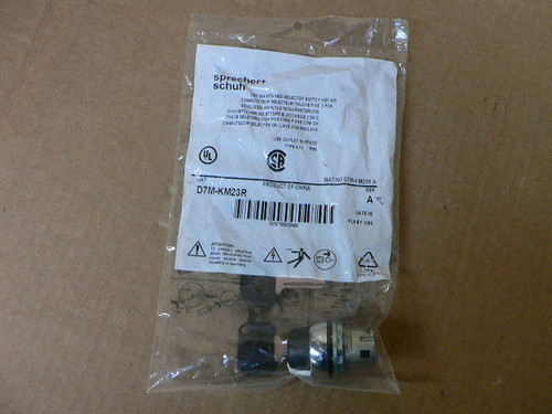 Sprecher & Schuh D7m-Km23r Selector Switch Sprecher & Schuh D7m-Km23r Selector Switch
