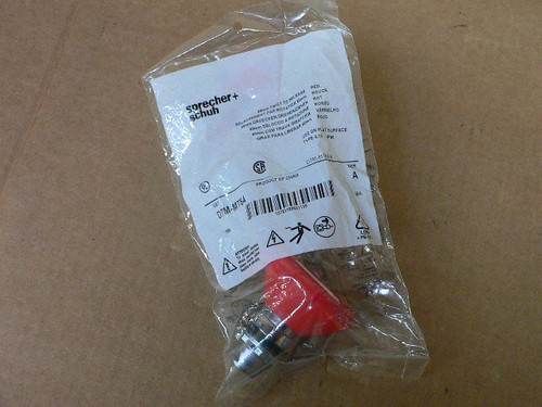 Sprecher & Schuh D7m-Mt64 Estop 60Mm Twist Red