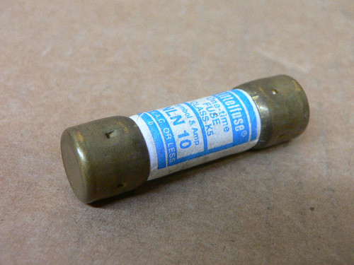 Littelfuse Nln-10 One Time Fuse 250V Nln 10 Littelfuse Nln-10 One Time Fuse 250V Nln 10