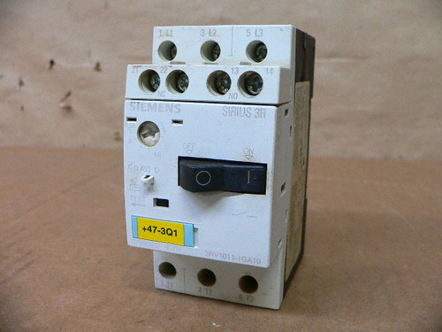 Siemens 3Rv1011-1Ga10 Starter Motor Protector
