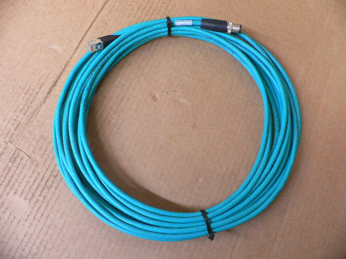 Balluff Bcc0enz 4Pin Ethernet Cordset Bcc M414-E894-8G-672-Vs64n8-100 (Used)10M