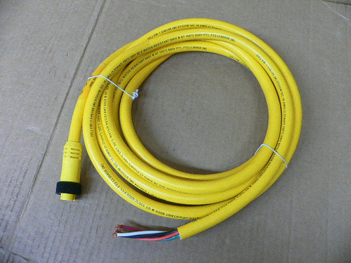 Woodhead Harrison W80651 Cordset 8Amp 600V 11Ft-9In Woodhead Harrison W80651 Cordset 8Amp 600V 11Ft-9In