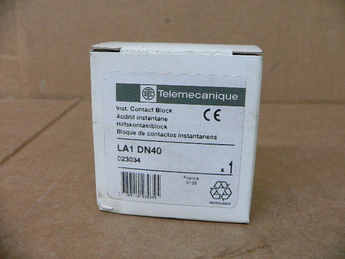 Telemecanique La1 Dn40 Auxiliary Contact Block (Nib) Telemecanique La1 Dn40 Auxiliary Contact Block (Nib)