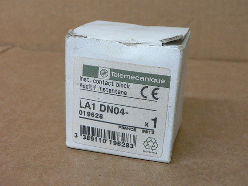 Telemecanique La1dn04 Auxiliary Contact Block Telemecanique La1dn04 Auxiliary Contact Block