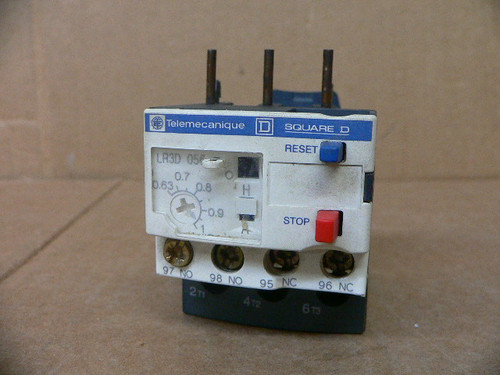 Telemecanique Lr3d056 Overload Relay Telemecanique Lr3d056 Overload Relay