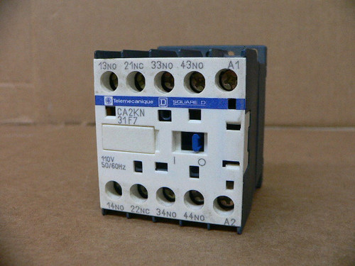 Telemanique Ca2kn31f7 Control Relay 110V Telemanique Ca2kn31f7 Control Relay 110V